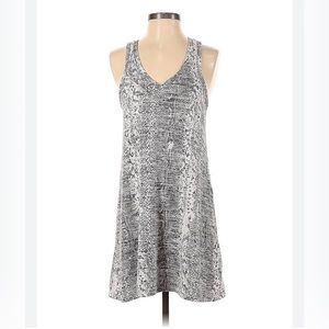 Z Supply Casual Dress Snakeskin Print